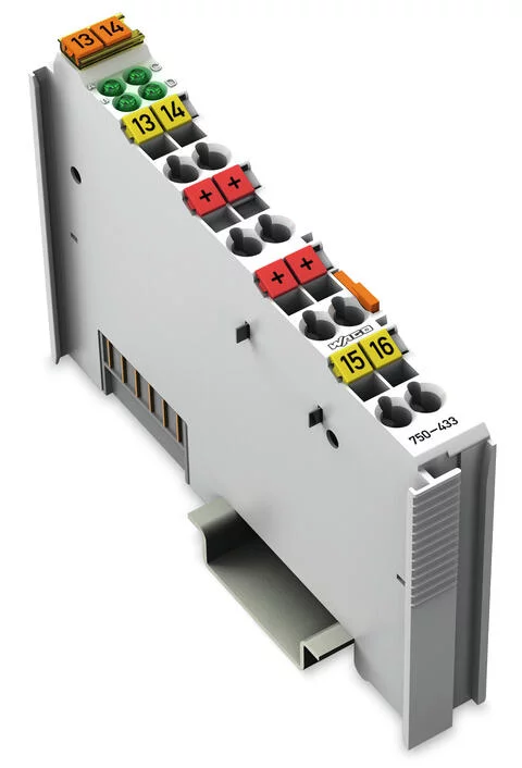 750-433 - 4-channel digital input; 24 VDC; 0.2 ms; 2-conductor connection