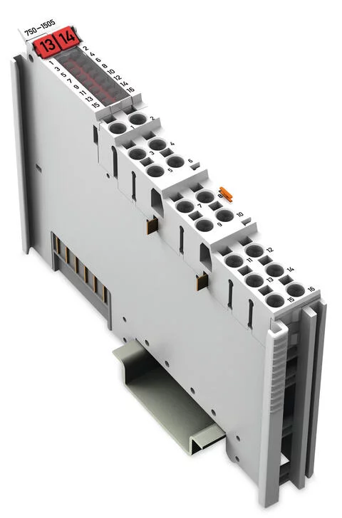 750-1505 - 16-channel digital output; 24 VDC; 0.5 A; Low-side switching
