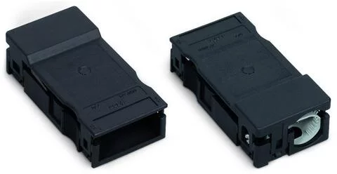 770-503/021-000 - Strain relief housing; 3-pole; for 1 cable; 9.0 … 13.0 mm; 71 mm; black