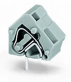 236-736 - Stackable PCB terminal block; 2.5 mm²; Pin spacing 10/10.16 mm; 1-pole; CAGE CLAMP®; commoning option; 2,50 mm²; orange