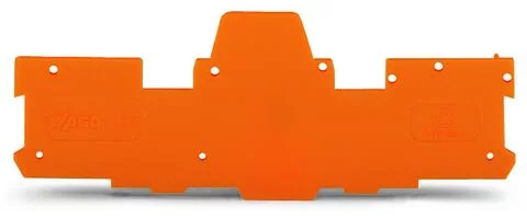 769-314 - Separator plate; 1.1 mm thick; oversized; orange