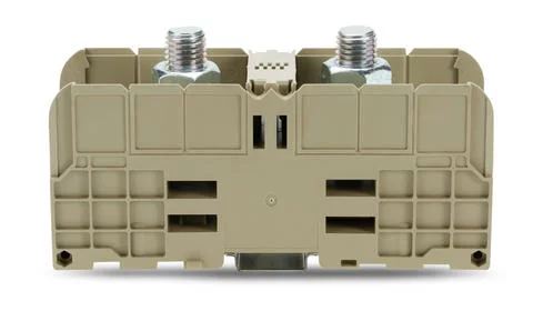 884-3000 - Stud terminal block; 300 mm²; with 2 stud bolts M16; 300,00 mm²; beige