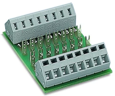 289-131 - PCB for self-assembly; with 8 mounting positions; 2,50 mm²