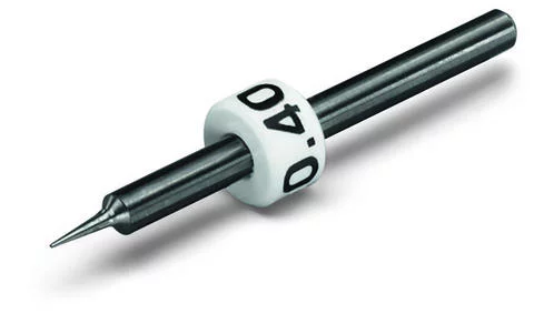 258-452/000-004 - Graver; for engraver; 0.4 mm graver width; silver-colored