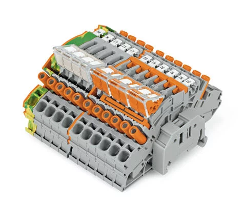 2007-8873 - Compact terminal block; for current and voltage transformers; 6,00 mm²; multicoloured