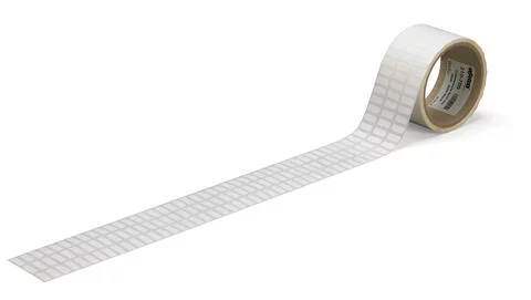 210-705 - Labels; for TP printers; permanent adhesive; 6 x 15 mm; white