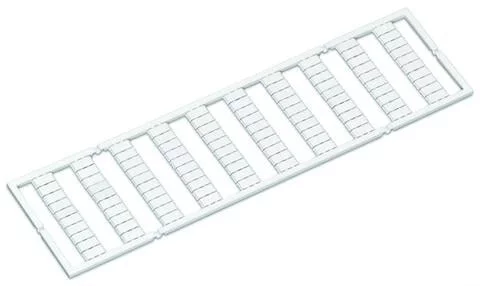 793-474 - WMB marking card; as card; MARKED; U, V, W, N, PE, U, V, W, N, PE (10x); not stretchable; Horizontal marking; snap-on type; white 793-474 - WMB marking card; as card; MARKED; U, V, W, N, PE, U, V, W, N, PE (10x); not stretchable; Horizontal marking; snap-on type; white
