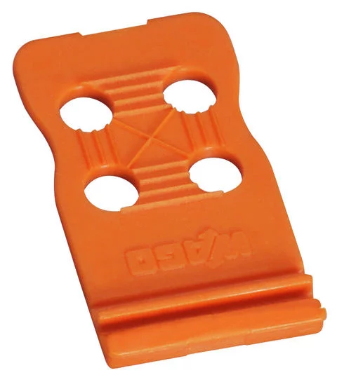 734-228 - Strain relief plate; 12.5 mm wide; orange