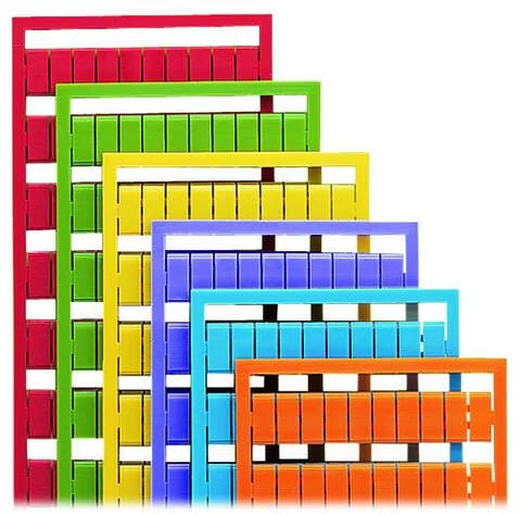 209-501/000-023 - WSB marking card; as card; not stretchable; plain; snap-on type; green