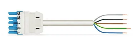 771-9385/167-502 - pre-assembled connecting cable; Cca; Socket/open-ended; 5-pole; Cod. I; H05Z1Z1-F 5G 2.5 mm²; 5 m; 2,50 mm² 771-9385/167-502 - pre-assembled connecting cable; Cca; Socket/open-ended; 5-pole; Cod. I; H05Z1Z1-F 5G 2.5 mm²; 5 m; 2,50 mm²