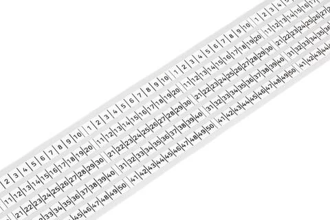210-833 - Marking strips; 25 m on roll; 6 mm wide; plain; Self-adhesive; white