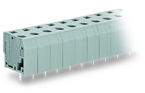 739-209 - PCB terminal block; 2.5 mm²; Pin spacing 7.5 mm; 9-pole; CAGE CLAMP®; 2,50 mm²; gray