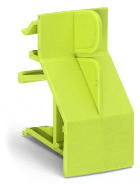 285-441 - Finger guard; touchproof cover protects unused conductor entries and jumper slots; for 50 mm² high-current tbs; yellow
