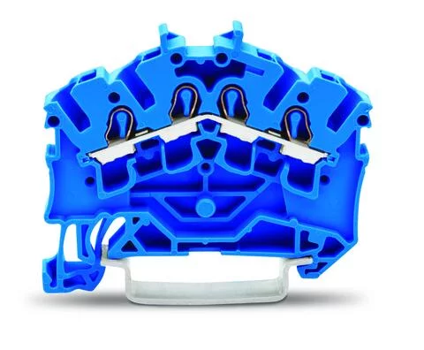 2002-6404 - TOPJOB®S feedthrough terminal block; angled profile; rail mount; 4-conductor; 5.2 mm wide; blue 2002-6404 - TOPJOB®S feedthrough terminal block; angled profile; rail mount; 4-conductor; 5.2 mm wide; blue