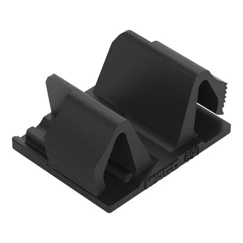 890-642 - Lockout cap; 2-pole; for cutouts; Plastic; black