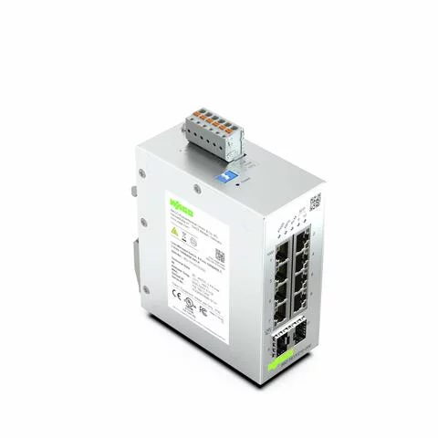852-1813/010-000 - Lean Managed Switch; 8 Ports 1000Base-T; 2-Slot 1000BASE-SX/LX