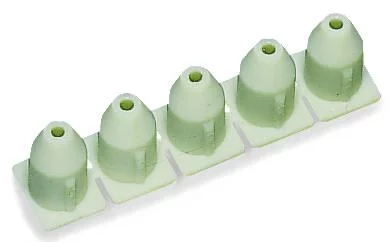 281-471 - Insulation stop; 0.25 - 0.5 mm²; 5 pieces/strip; light gray