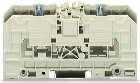 400-490/490-001 - Stud terminal block; 35 mm²; with 2 stud bolts M6; 35,00 mm²; light gray