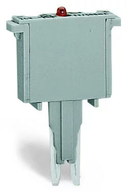 280-801/281-414 - LED plug; with red LED; 5 mm wide; 48 VDC