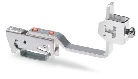 790-350/790-398 - Busbar carrier; 70 mm wide; 56 mm high; adjustable; for DIN 35 rail