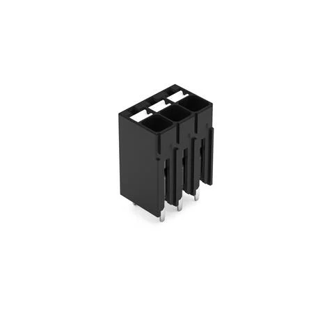 2086-1103 - THR PCB terminal block; push-button; 1.5 mm²; Pin spacing 3.5 mm; 3-pole; Push-in CAGE CLAMP®; 1,50 mm²; black 2086-1103 - THR PCB terminal block; push-button; 1.5 mm²; Pin spacing 3.5 mm; 3-pole; Push-in CAGE CLAMP®; 1,50 mm²; black