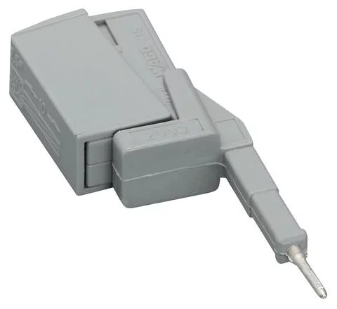 2009-182 - TOPJOB®S testing tap; tool-free; 12 AWG max; for testing TOPJOB®S terminal blocks; gray