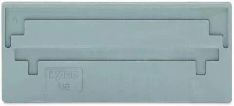 282-326 - Separator plate; 2 mm thick; oversized; gray