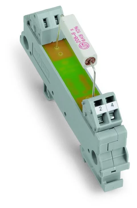 289-128/005-000 - Component module with resistor; with 1 pcs; Resistor 100R; 5 Watt