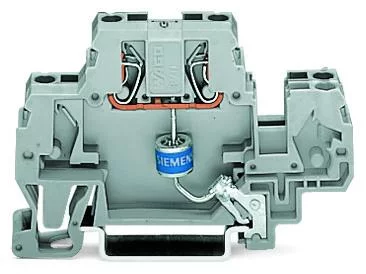 870-523/281-581 - Terminal blocks with gas-filled surge arrester; 230 VAC/VDC