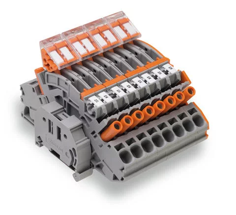 2007-8877 - Compact terminal block; for current transformer circuit; 6,00 mm²; multicoloured