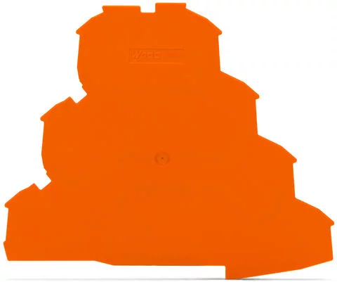 2002-4192 - TOPJOB®S end/intermediate plate; for 2002-41xx series terminal blocks; 1.0 mm wide; orange