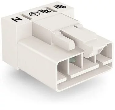 890-834/011-000 - Plug for PCBs; angled; 4-pole; Cod. A; white 890-834/011-000 - Plug for PCBs; angled; 4-pole; Cod. A; white
