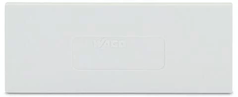 281-356 - Separator plate; 2 mm thick; oversized; light gray