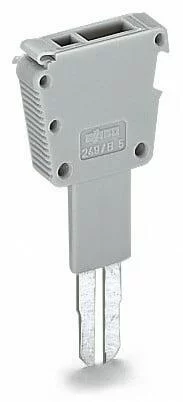 249-106 - B-type test plug module; modular; 1,50 mm²; gray