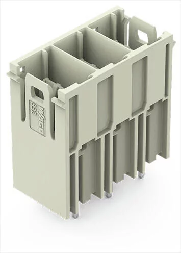 832-3603 - THT male header; 1.2 x 1.2 mm solder pin; straight (90° to PCB); Pin spacing 10.16 mm; 3-pole