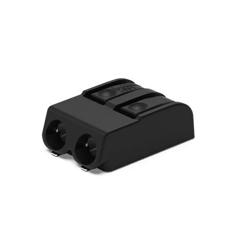 2061-622/998-404 - SMD PCB terminal block; push-button; Push-in CAGE CLAMP; AWG 20 - 16; Pin spacing 6 mm; 2-pole; in tape-and-reel packaging; black 2061-622/998-404 - SMD PCB terminal block; push-button; Push-in CAGE CLAMP; AWG 20 - 16; Pin spacing 6 mm; 2-pole; in tape-and-reel packaging; black