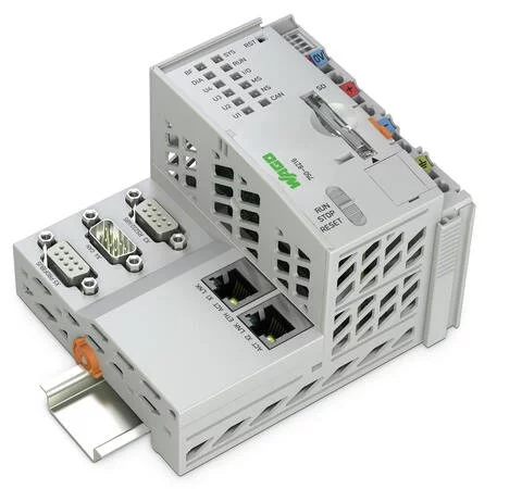 750-8216 - Controller PFC200; 2nd Generation; 2 x ETHERNET, RS-232/-485, CAN, CANopen, PROFIBUS Slave