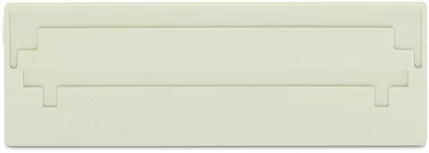 282-342 - Separator plate; 2 mm thick; oversized; light gray
