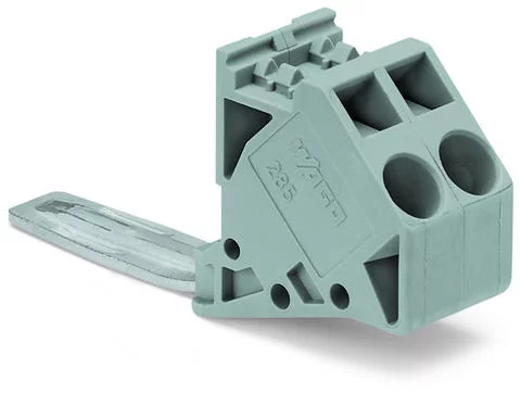 285-447 - Power tap; for 50 mm² high-current tbs; Module width 16 mm; 6,00 mm²; gray