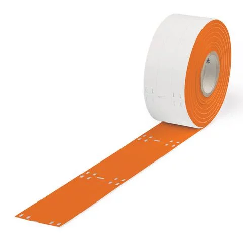 211-836/000-012 - Cable tie marker; for Smart Printer; for use with cable ties; 100 x 15mm; orange