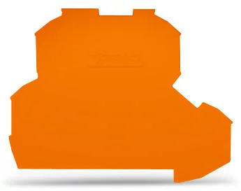 2002-2292 - TOPJOB®S end/intermediate plate; for 2002-22xx series terminal blocks; 0.8 mm wide; orange