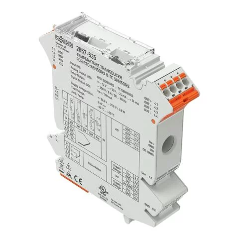 2857-550 - JUMPFLEX® signal conditioner; through-hole; current; .5 …100 A AC, -100 … 100 A DC; configurable