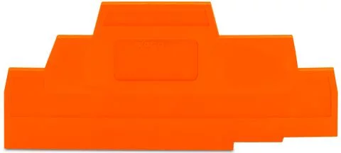 280-304 - End and intermediate plate; 2.5 mm thick; orange