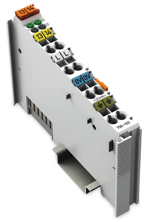 750-512 - 2-channel relay output; AC 250 V; 2.0 A; 2 make contact