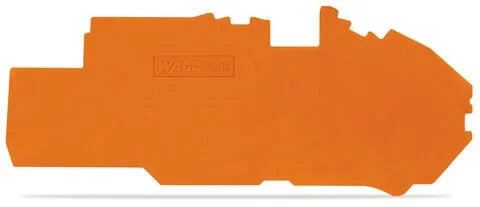 2016-7792 - TOPJOB®S end/intermediate plate; for 2016-77xx series terminal blocks; 1.0 mm wide; orange