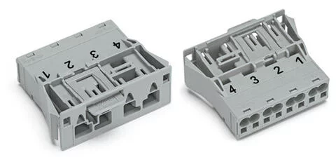 770-754 - WINSTA® through-panel plug (male); snap-in; 1/2/3/4 marking; 4-pole; gray 770-754 - WINSTA® through-panel plug (male); snap-in; 1/2/3/4 marking; 4-pole; gray