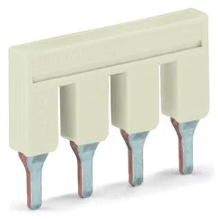 2006-404 - Push-in type jumper bar; insulated; 4-way; Nominal current 41 A