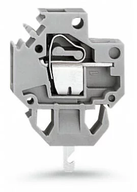 226-101 - Through-panel terminal block; modular; quick connect/solder contact 2.8 x 0.8 mm; 1-pole; for plate thickness 1.5 mm; gray 226-101 - Through-panel terminal block; modular; quick connect/solder contact 2.8 x 0.8 mm; 1-pole; for plate thickness 1.5 mm; gray