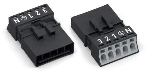 890-215 - Plug; 5-pole; 1,50 mm²; black 890-215 - Plug; 5-pole; 1,50 mm²; black