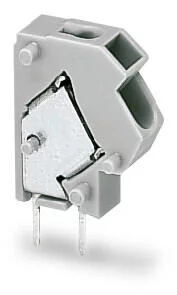 254-847 - Stackable PCB terminal block; 2.5 mm²; Pin spacing 5/5.08 mm; 1-pole; PUSH WIRE®; 2,50 mm²; light green